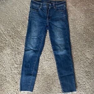 American Eagle Hi-Rise Jegging Crop Jeans